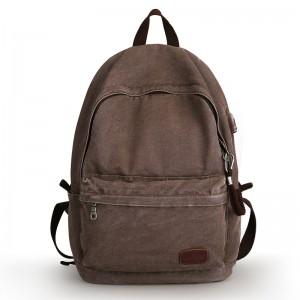 Casual Washed Canvas Backpack, 15 Inch. Laptop Canvas Bags