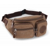 KHAKI Multi-function Designs Fanny Pack