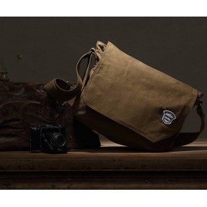 Mens Simplicity Canvas Messenger Bags