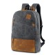 BLACK New Style Canvas Schoolbag