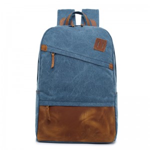 BLUE New Style Canvas Schoolbag