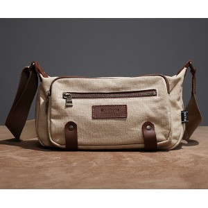 Womens Canvas Shoulder Bag, Prevalent Messenger Bag