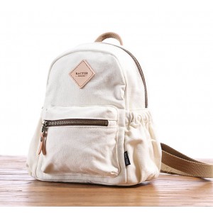 Small Canvas Ipad Backpack For Girls