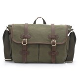 Vintage Messenger School Bags, Canvas Laptop Bags