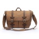 KHAKI Vintage Messenger School Bags