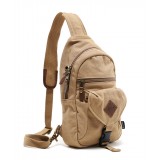 KHAKI Outdoors Canvas Chest Pack