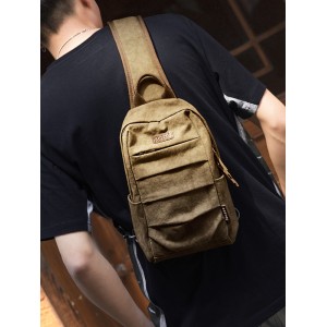 Small Canvas Shoulder Bag