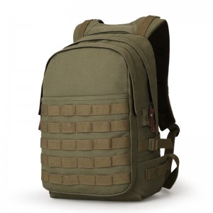 ARMY GREEN Canvas Computer Backpacks