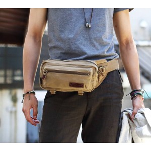 Rugged Canvas Chest Pack