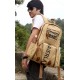 mens vintage canvas rucksack backpack
