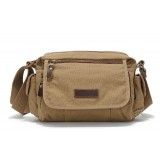 KHAKI Eco Friendly Canvas Crossbody Bags