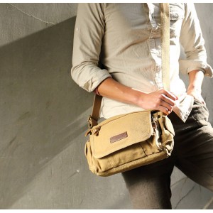 Eco Friendly Canvas Messenger Bags