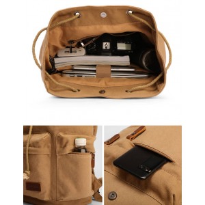 Stylish Canvas Laptop Schoolbags