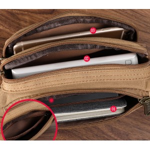 Leisure Sports Canvas Fanny Packs