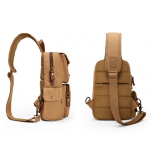 Fashion Multi-function Canvas Chest Packs