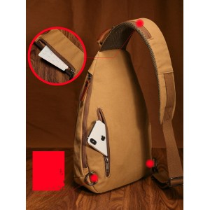 Sports Canvas Chest Pack