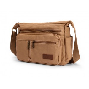 Leisure Eco Friendly Crossbody Canvas Bag