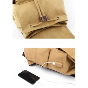 Classical Laptop Rucksack For College