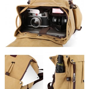 Classical Canvas Laptop Rucksack