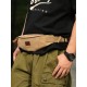 KHAKI Teenagers Canvas Sports Small Waist Packs