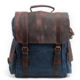 Canvas Backpack With Side Pockets