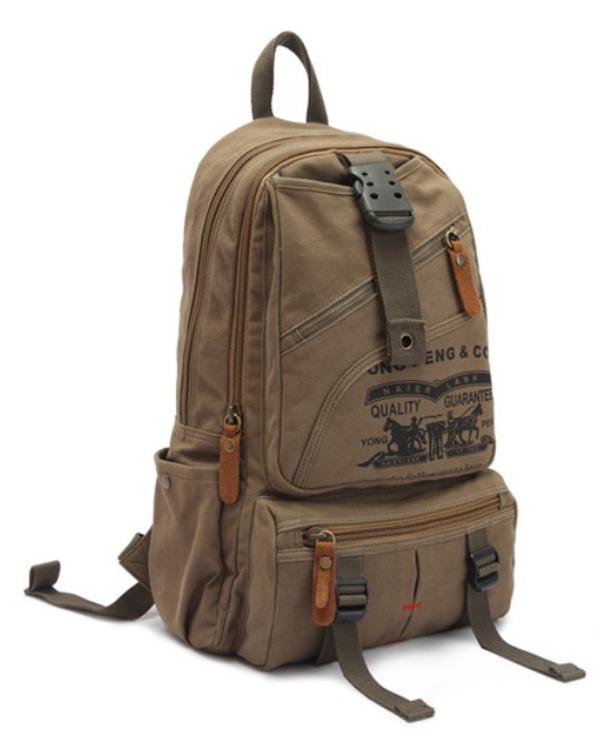 Canvas backpack purse, canvas backpack mens - BagsEarth