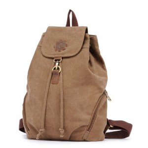canvas knapsack backpack