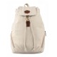 beige Vintage canvas rucksack