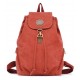 red Vintage canvas rucksack