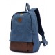 blue canvas backpack for sale