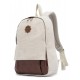 beige canvas backpack for sale