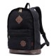 black vintage canvas backpacks girls