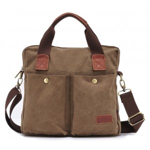 Canvas satchel men, black canvas messenger bags for men