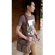 khaki canvas messenger bags for men