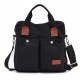 black Canvas satchel men