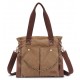 Canvas shoulder bag women