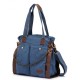 blue messenger bag for women