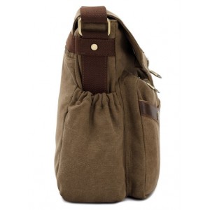 Vintage canvas messenger bag