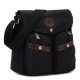 black canvas satchels