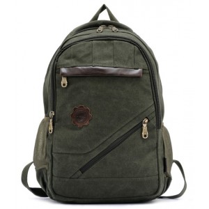 Canvas rucksack vintage, canvas backpack men's