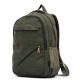 army green canvas backpack men's