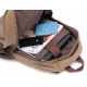 vintage canvas backpack men's