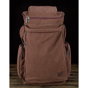 coffee Canvas rucksacks for men