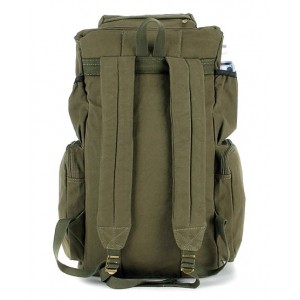 army green rucksacks for men