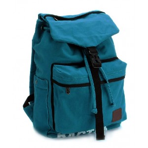 blue Canvas backpacks girls