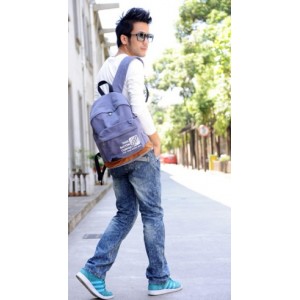 mens Canvas backpack purses