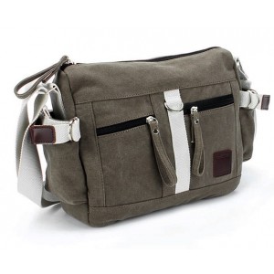 coffee Casual canvas shoulder bag