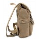 khaki Canvas knapsack backpack