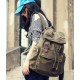 womens Canvas knapsack backpack