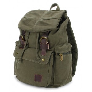 army green best laptop backpack